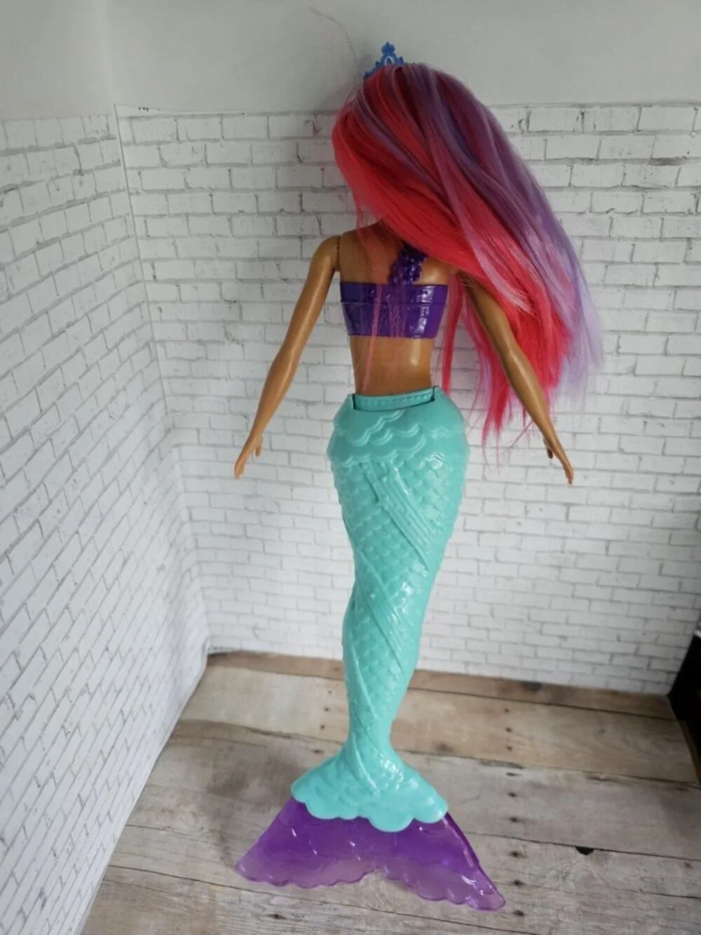 Mattel Barbie Dreamtopia/Fairytopia Teresa Face Purple Mermaid Fashion Doll Rare